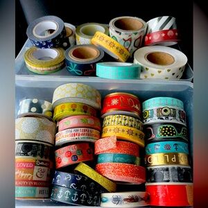 Assortment of art tape
